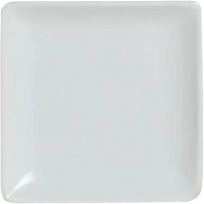 Тарелка квадратная «Вэйрик» фарфор ,L=9,B=9см белый
