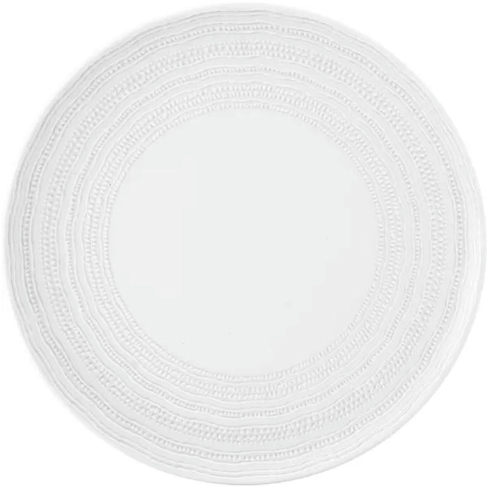 Тарелка для десерта «Мар» керамика D=220,H=21мм белый
