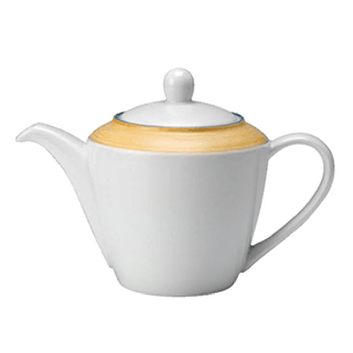 Чайник «Рио Йеллоу» фарфор 0,6л белый,желт