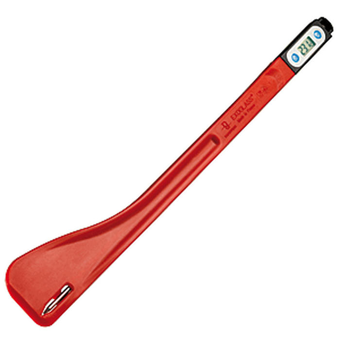 Термометр-лопатка (-20+200С) пластик,сталь нерж. ,H=17,L=385,B=50мм красный,металлич
