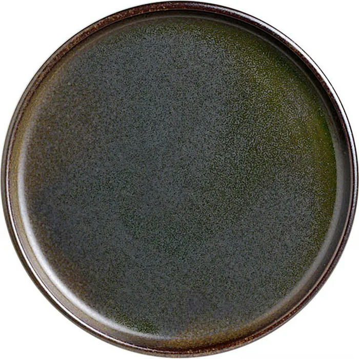 Тарелка пирожковая «Ваби Саби Слэйт» фарфор D=15,8см антрацит