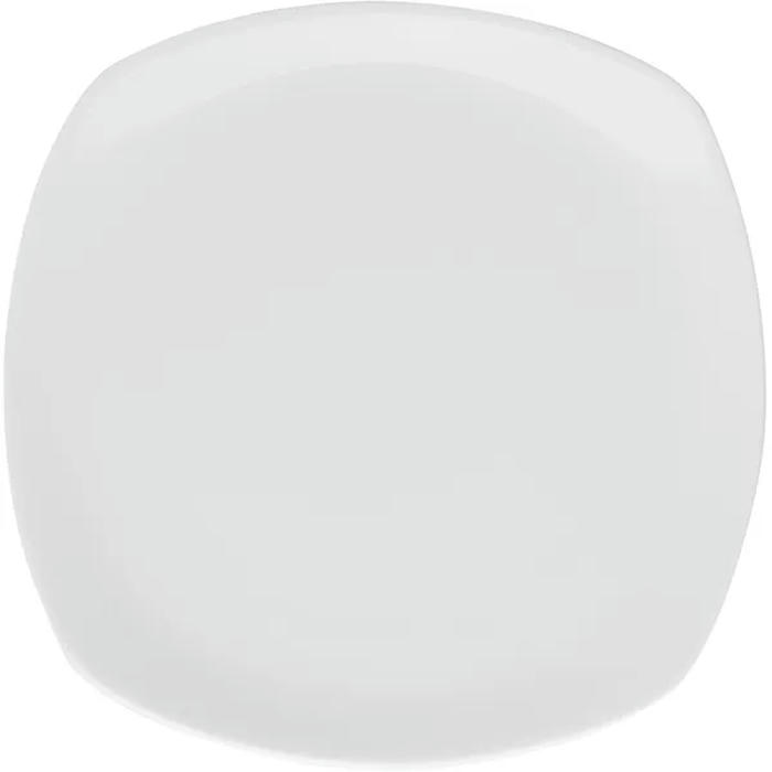 Тарелка мелкая квадратная «Гамма» фарфор ,L=17,B=17см белый