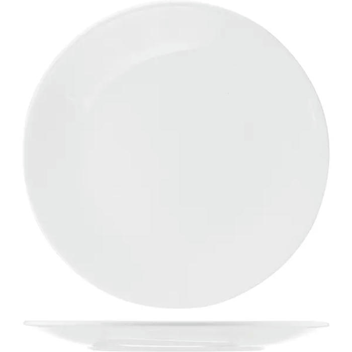 Тарелка мелкая «Монако» фарфор D=230,H=23мм белый