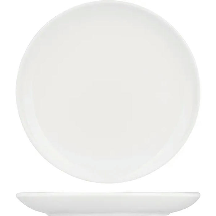 Тарелка мелкая без борта «Кунстверк» фарфор D=230,H=17мм белый
