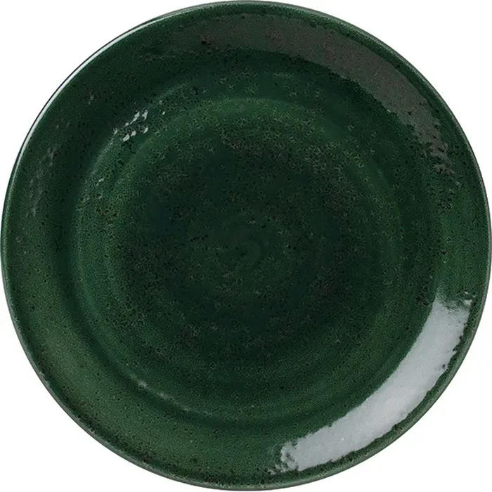 Тарелка мелкая «Визувиус Бёрнт Эмералд» фарфор D=30,H=2см зелен