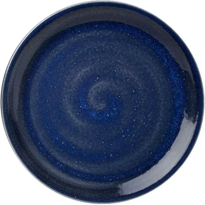 Тарелка мелкая «Визувиус Ляпис» фарфор D=25,3см синий