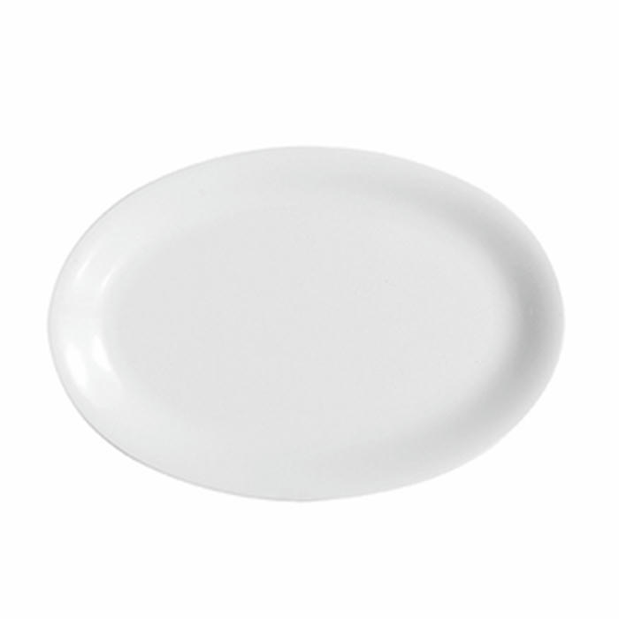 Блюдо овальное «Эмбасси вайт» фарфор ,L=28см белый