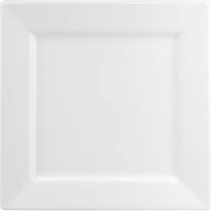 Блюдо квадратное «Кунстверк» фарфор ,L=38,B=38см белый