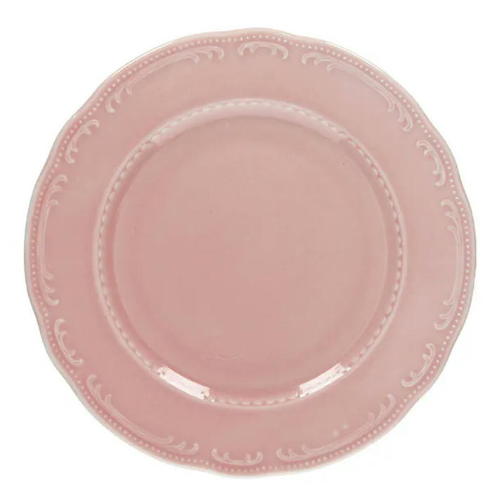 Блюдо круглое «В.Виена Шарм» фарфор D=310,H=27мм розов