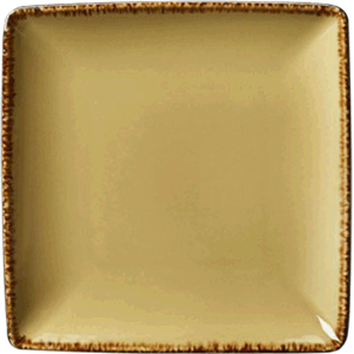 Блюдо квадратное «Террамеза Вит» фарфор ,L=16,8,B=16,8см бежев
