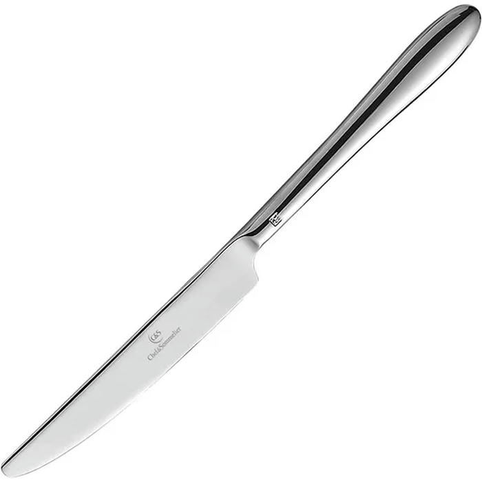 Нож десертный с ручкой моноблок «Лаццо» сталь нерж. ,L=21/11,B=1см металлич