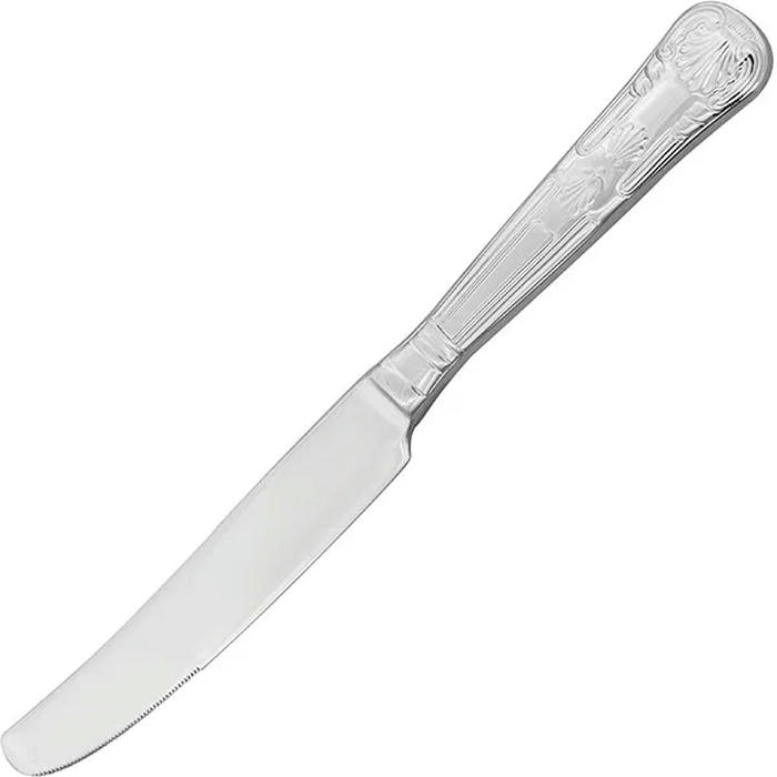 Нож столовый «Кингс Стэйнлесс Стил» сталь нерж. ,L=238/125,B=21мм серебрян