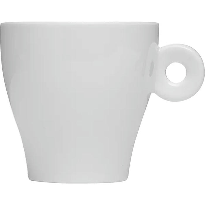 Чашка кофейная «Кунстверк» фарфор 150мл D=77,H=80,L=94мм белый