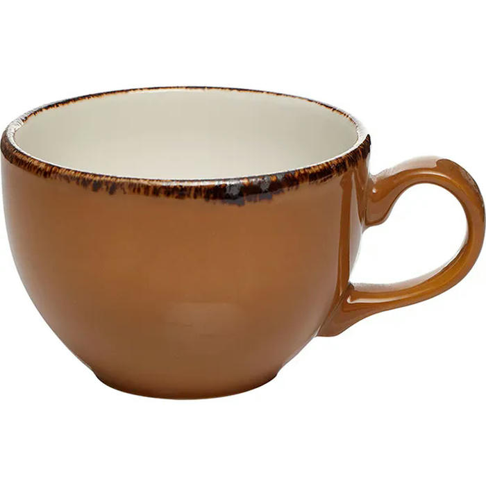 Чашка чайная «Террамеса мастед» фарфор 228мл D=9,H=6см горчич