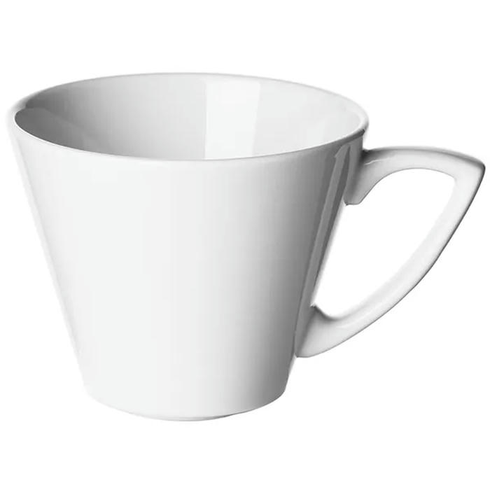 Чашка чайная «Шиир Вайт» фарфор 340мл D=9,H=9см белый