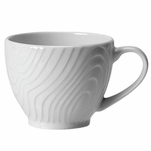 Чашка чайная «Оптик»; фарфор; 180мл; D=8,H=6.5см; белый