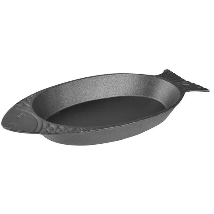 Сковорода для фахитос «Эмбер Каст» чугун ,H=45,L=485,B=193мм серый