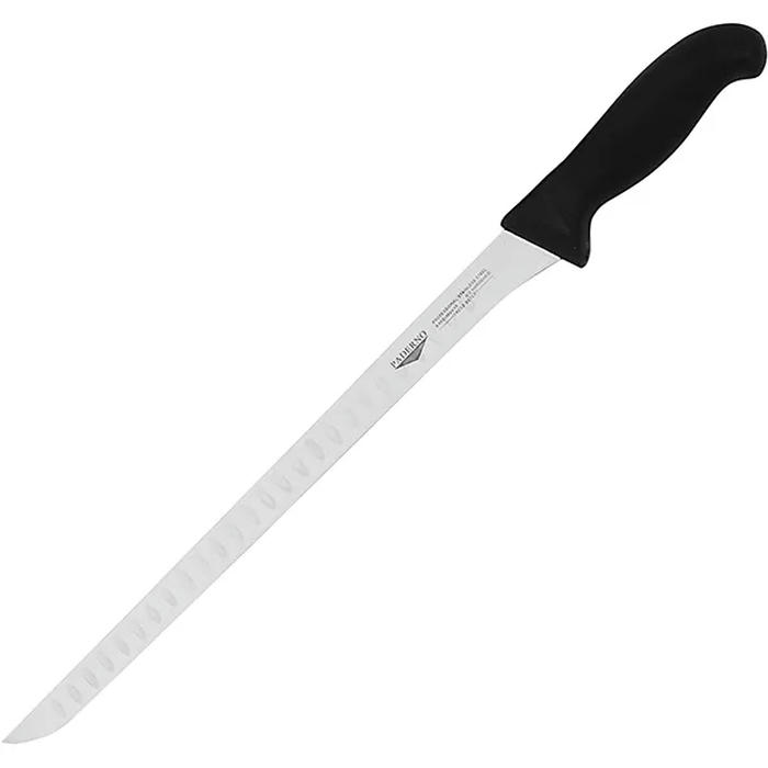 Нож для тонкой нарезки сталь нерж.,пластик ,L=45/32,B=2см черный,металлич