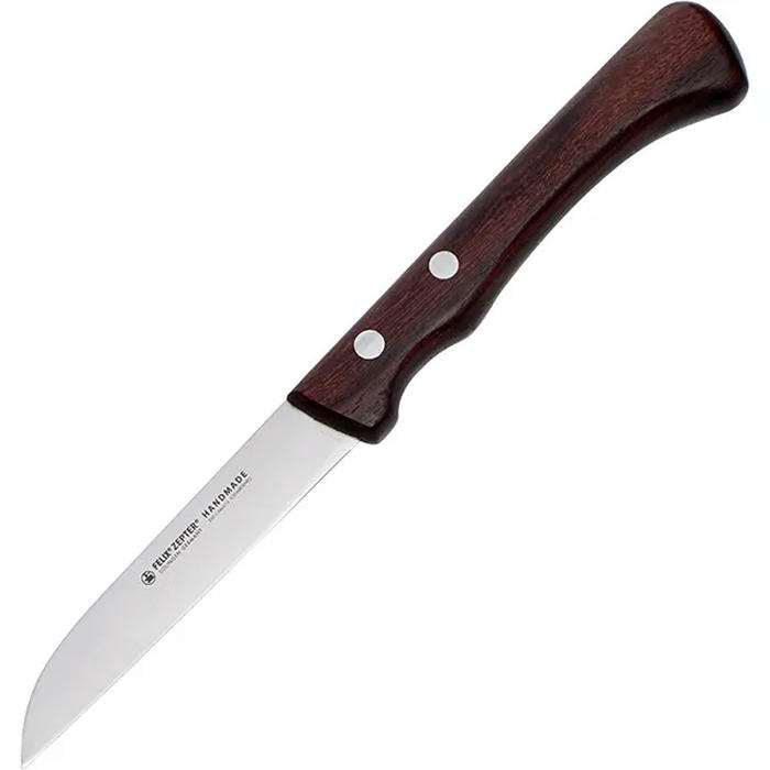 Нож для чистки овощей «Кузинье» сталь,пластик ,L=18/8,B=15мм черный,металлич