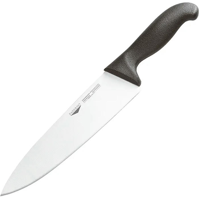 Нож кухонный универсальный сталь нерж.,полипроп. ,L=29/16,B=3см черный,металлич