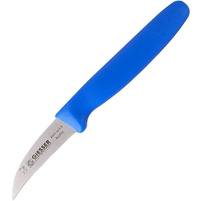 Нож для фигурной нарезки сталь,пластик ,L=60,B=14мм синий