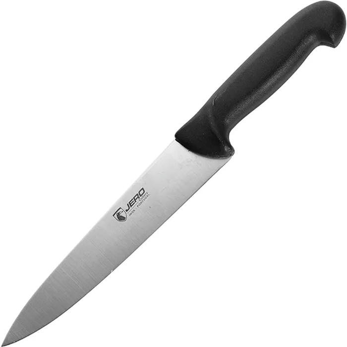Нож кухонный универсальный сталь нерж.,полипроп. ,H=20,L=330/185,B=50мм черный,металлич