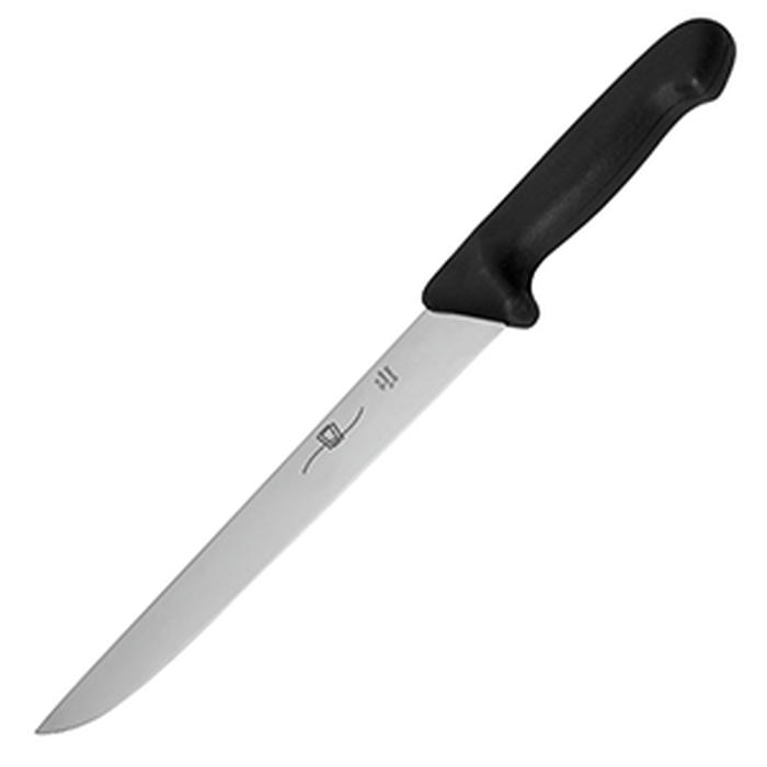 Нож для мяса сталь нерж.,пластик ,L=24см зелен.,металлич