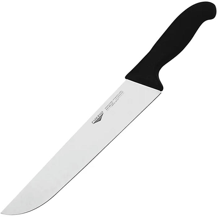 Нож д/разделки мяса сталь нерж. ,L=26см черный,металлич