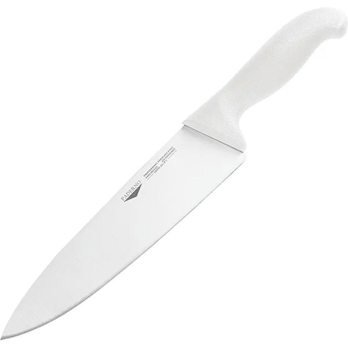 Нож поварской сталь,пластик ,L=405/260,B=55мм белый,металлич