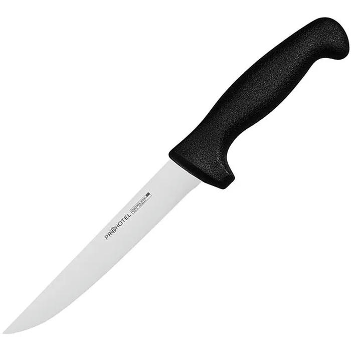 Нож для обвалки мяса «Проотель» сталь нерж.,пластик ,L=300/155,B=20мм металлич