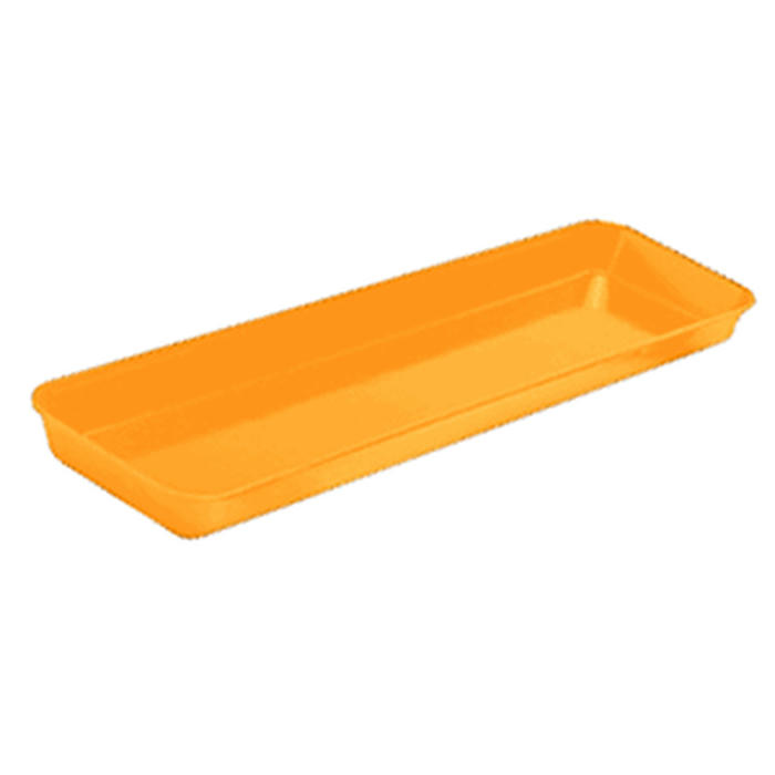 Лоток для выкладки продуктов стеклопласт. ,H=51,L=762,B=214мм оранжев
