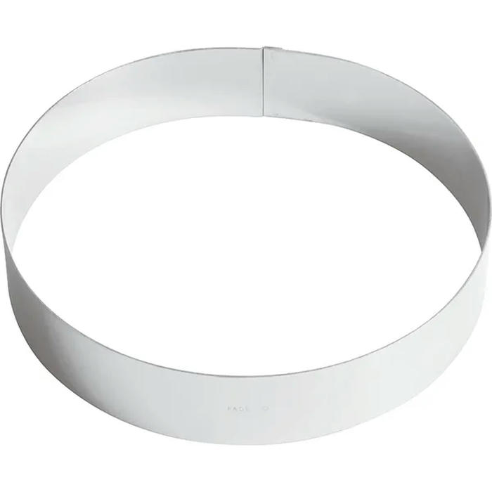 Кольцо кондитерское сталь нерж. D=220,H=45мм металлич