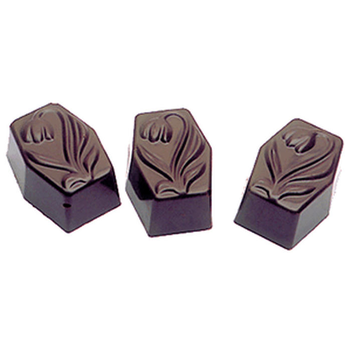 Форма для шоколада «Тюльпан»[36шт] ,L=30,B=22мм