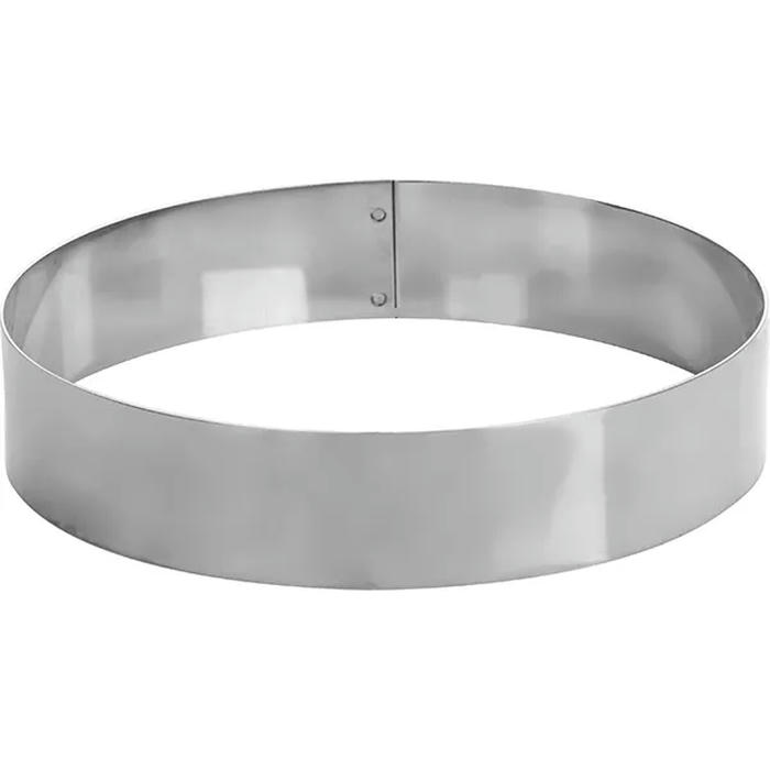 Кольцо кондитерское сталь нерж. D=220,H=45,B=294мм металлич