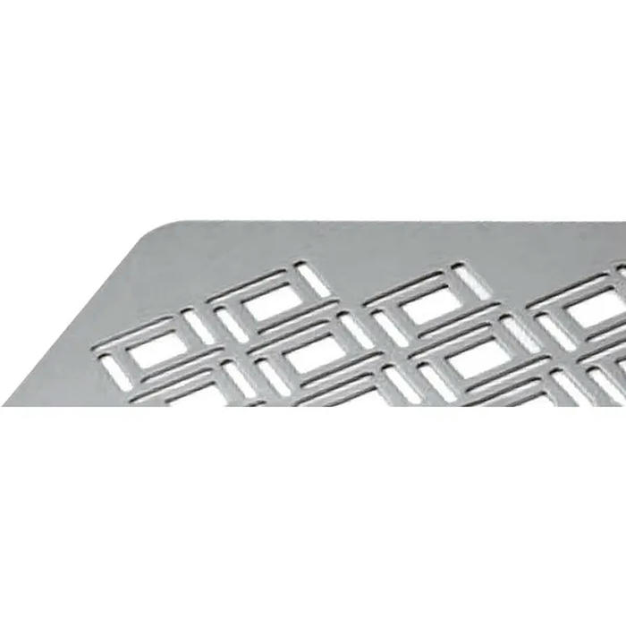 Декоративная решетка д/бисквита с широкими отверстиями сталь нерж. ,L=60,B=40см