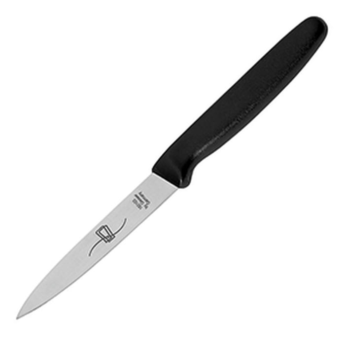 Нож д/чистки ,H=1,L=27,B=4см черный,металлич