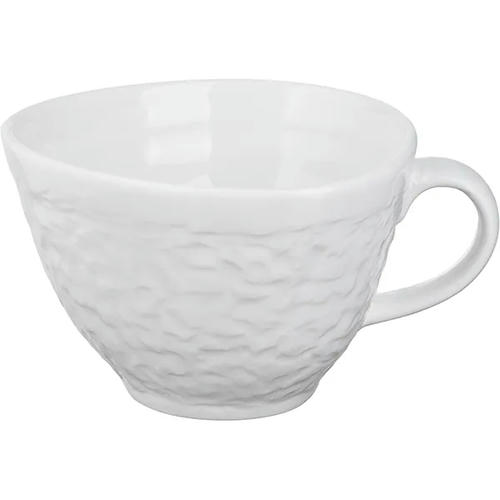 Чашка чайная «Милк» фарфор 360мл белый