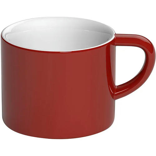 Чашка чайная «Бонд» фарфор 150мл красный