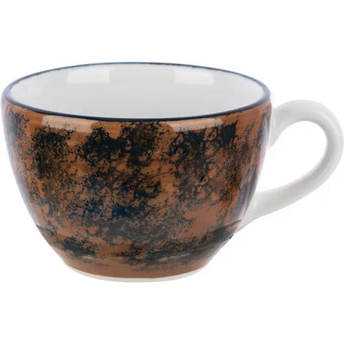 Чашка чайная «Аида» фарфор 180мл коричнев