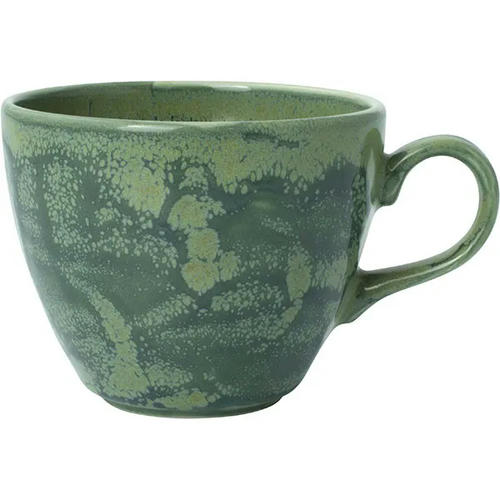 Чашка чайная «Аврора Визувиус Бёрнт Эмералд» фарфор 228мл D=9см изумруд