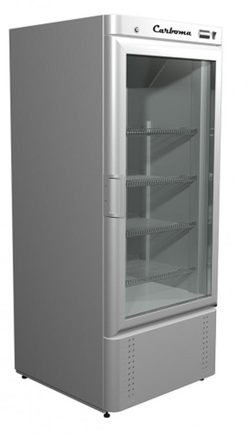 Шкаф холодильный Carboma R700 С (стекло)