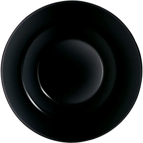 Тарелка для пасты «Эволюшн Блэк» стекло 1,15л D=285,H=45мм черный