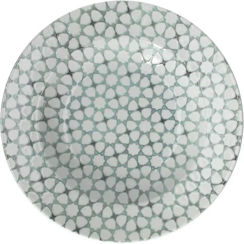 Тарелка для пасты «Мозаик» фарфор D=27см зелен