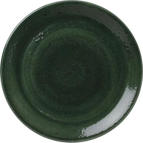 Тарелка мелкая «Визувиус Бёрнт Эмералд» фарфор D=28,H=2см зелен