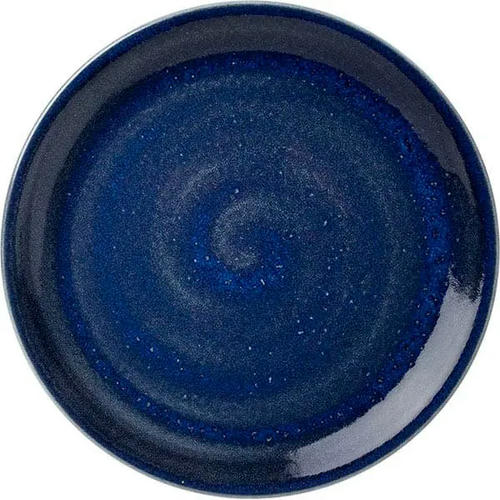 Тарелка мелкая «Визувиус Ляпис» фарфор D=28,H=2см синий