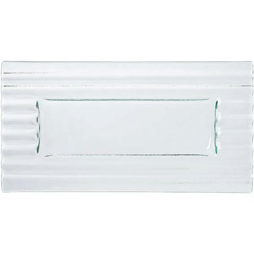 Тарелка прямоугольная «Криэйшнс Риппл» стекло ,L=32,B=17см
