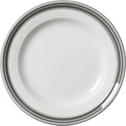 Тарелка «Бид Траффл Вош» фарфор D=16,5см белый,серый