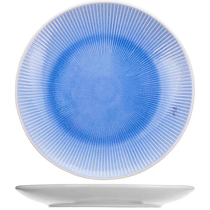 Тарелка «Сантьяго Блю» керамика D=25,H=3см голуб