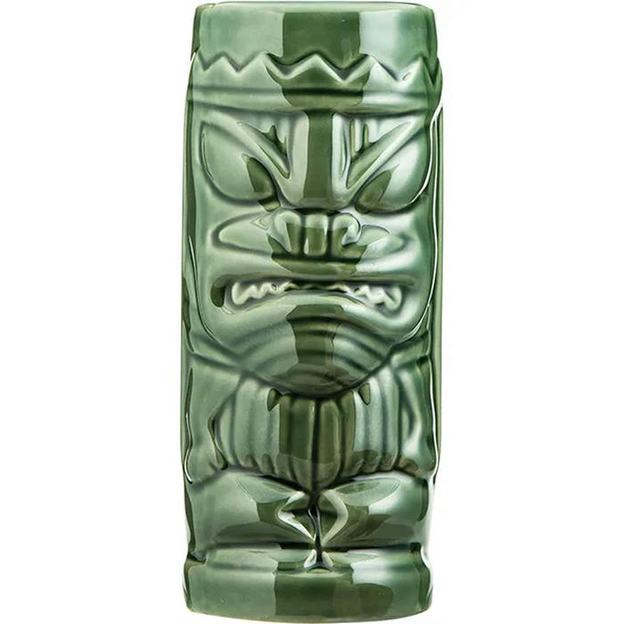 Стакан для коктейлей «Тики» керамика 450мл зелен