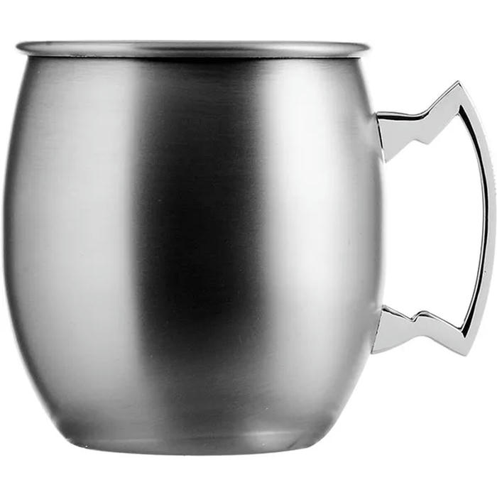 Кружка для коктейля «Московский мул» античный никель сталь нерж. 0,5л D=85,H=100мм никелев